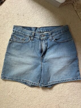 Levi's Light Blue Denim Jean Shorts